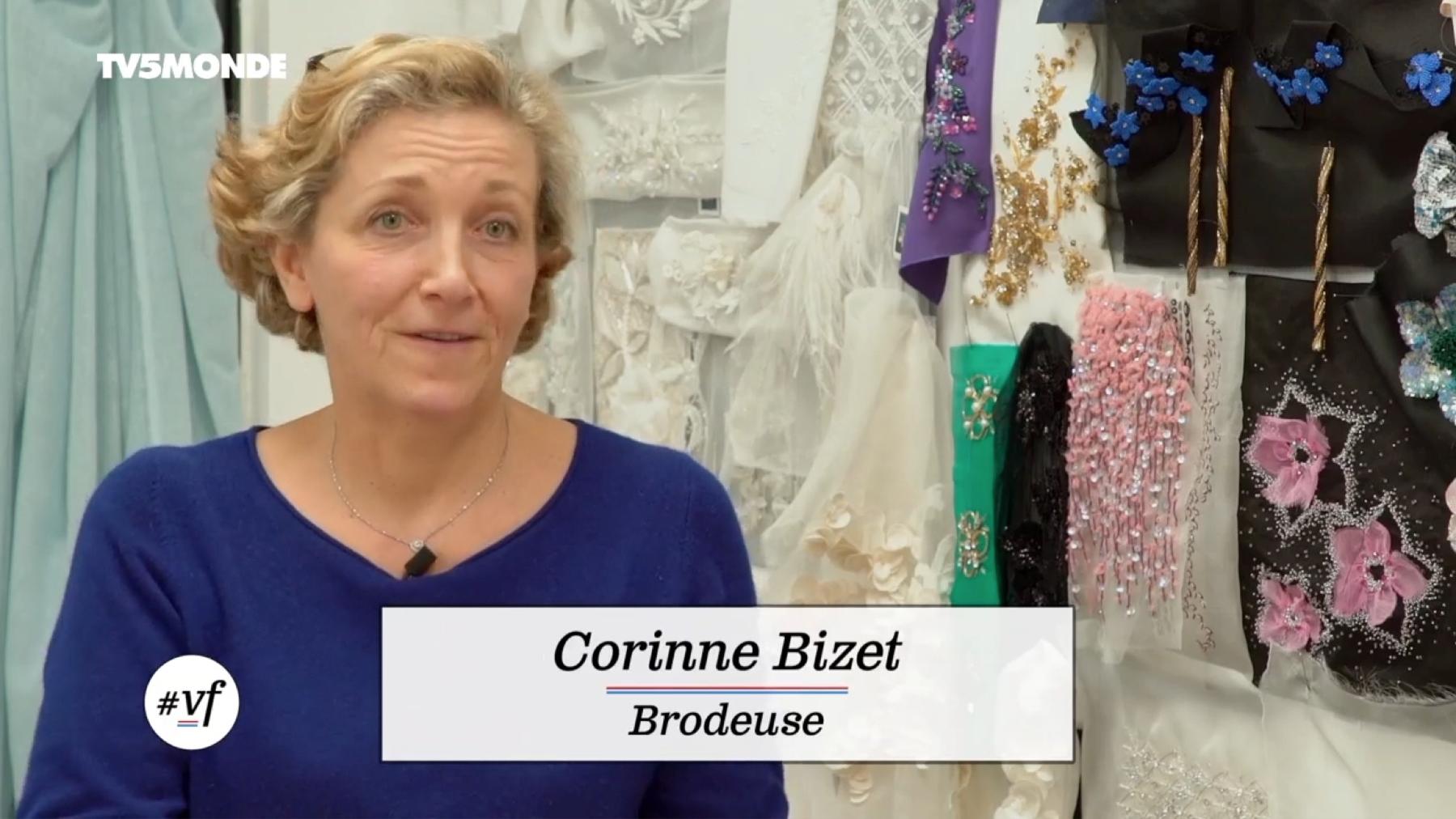 Reportage TV5-monde du 12 mai 2018 - Repérages pour futures mariées à l'ATELIER BIZET.